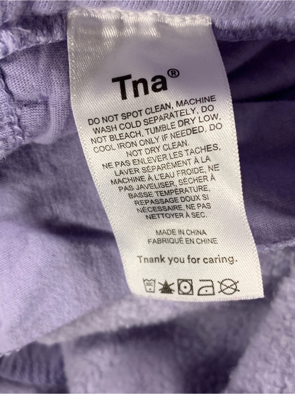 Pre loved TNA sweatpants womens size 1X - Picture 6 of 9